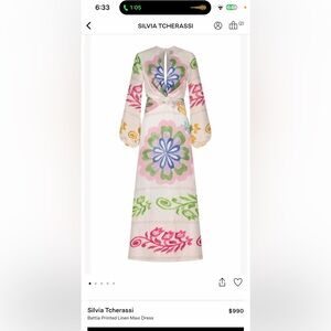 Silvia Tcherassi- Dress-New with Tags-never worn